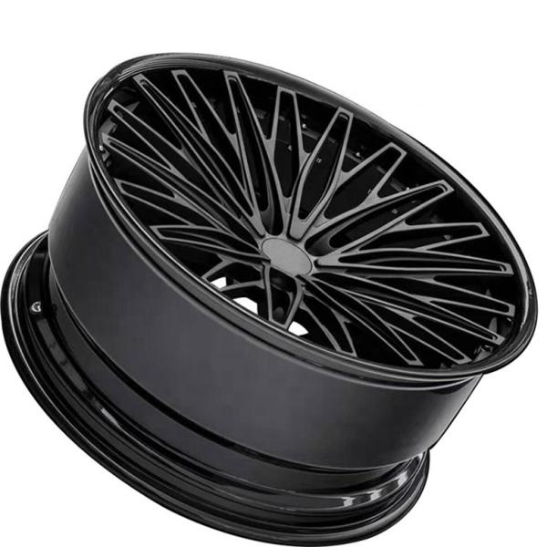 18 inch car wheels black bronze brush forged car rim PCD 5x120 forged car wheels