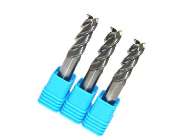 No Coating Aluminum End Mills / Precious Solid Carbide CNC End Mill Bits