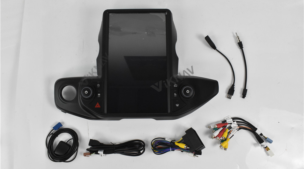 Авторадио для Jeep Wrangler (2018-2021) 13,6 дюйма GPS навигация DVD мультимедиа авто стерео 2din