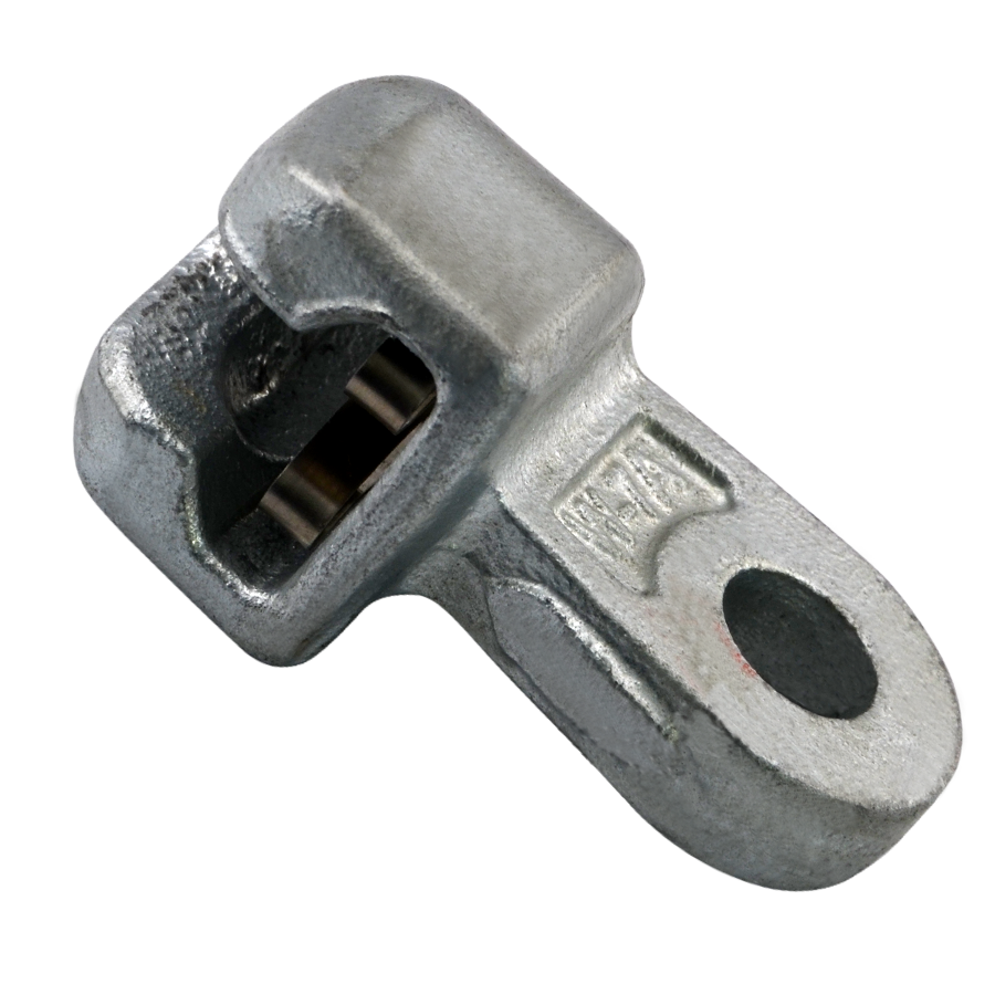 Electricity Wire Rope OverHead Suspension Cable Clamp With Customized Size