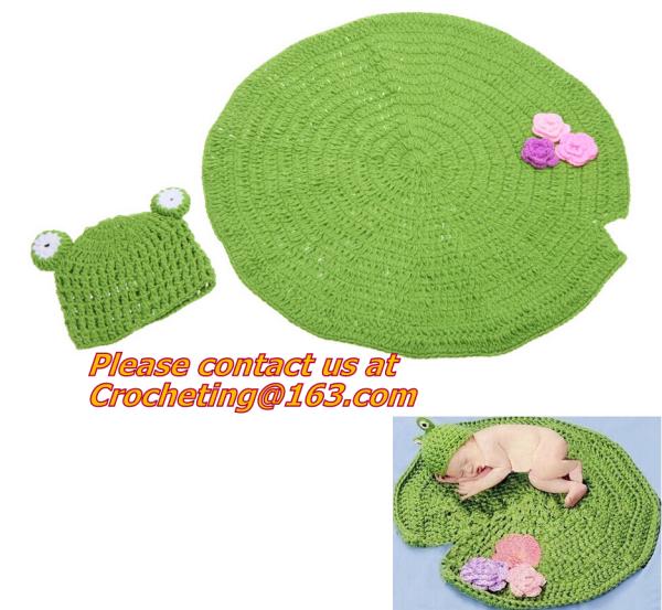 Newborn Turtle Knit Crochet Clothes Beanie Hat Outfit Photo Props