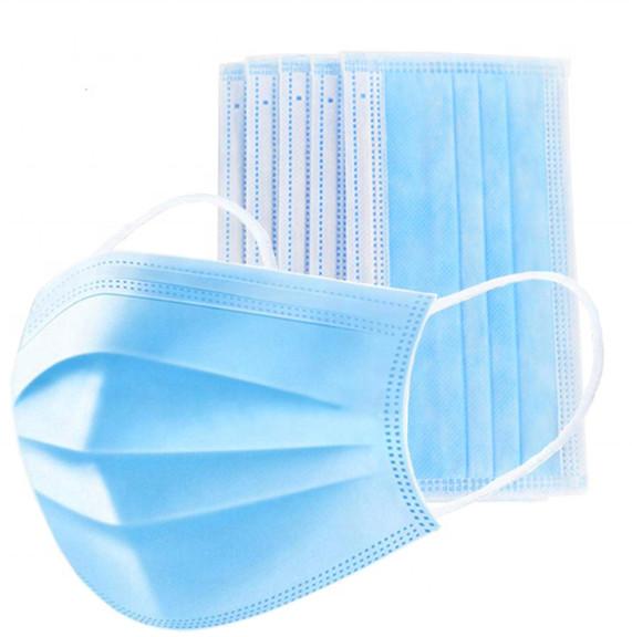 FFP2 White Non Woven Fabric Mask Anti Air Flu CE FDA ROHS Certification