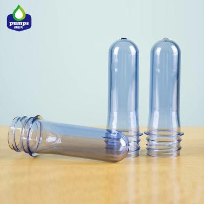Embrião plástico da pré-forma cosmética azul transparente da garrafa do ANIMAL DE ESTIMAÇÃO