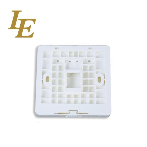 Sgs Single Double Port Rj45 Wall Network Faceplate Socket Oem / Odm