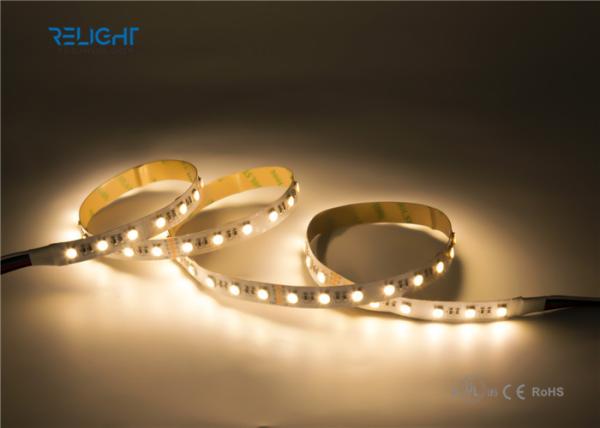 DC24V Mac Adam 3 Steps Angle 120° 24W/M High CRI 90 2110 LED Series Flexible Strip Light