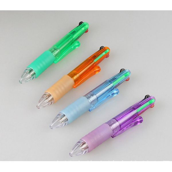 palstic mini multi color pen for kids use,multicolor pen