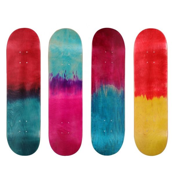 31inch Blank Skateboard Decks Double Kick Painting Type