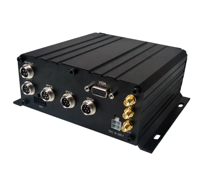 1MP 2MP 4ch HDD SD 4G мобильное NVR с автопарком камер IP отслеживая прибор