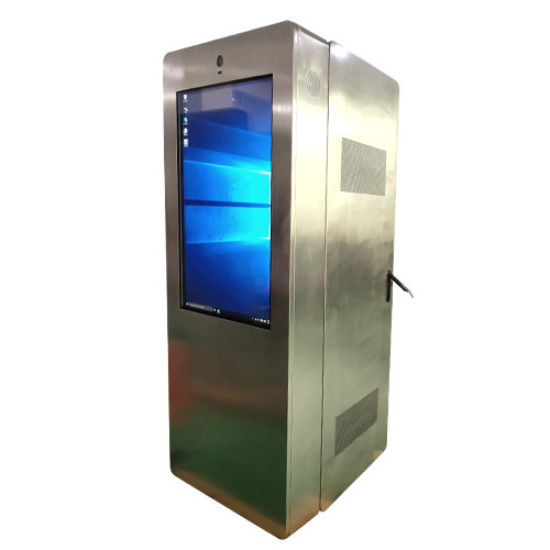 43-inch all-aluminum commercial smart floor-standing outdoor lcd digital signage
