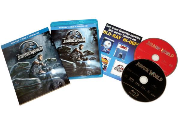 Free DHL Shipping@HOT Classic and New Release Blue-Ray DVD Movie Wholesale Jurassic World
