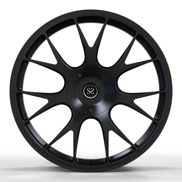BMW X3M Competition 2020 year Custom Forged Rims 22X10 and 22x11 Satin Black