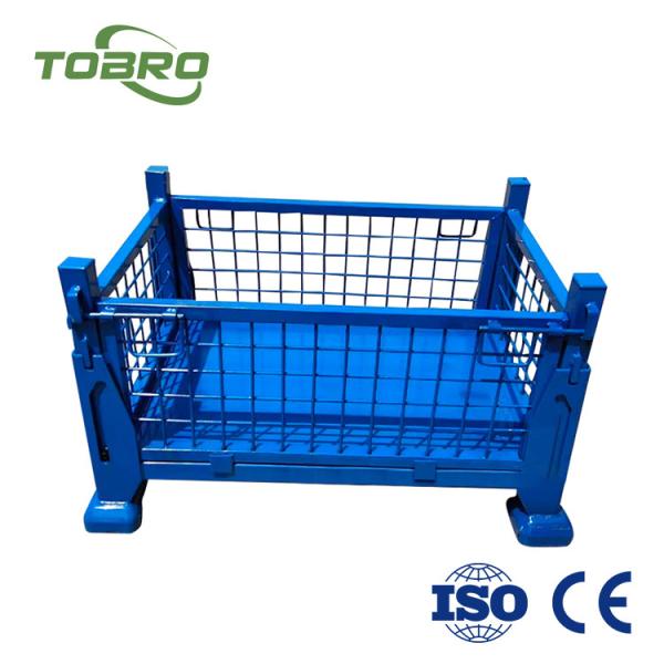 High Capacity Steel Storage Cage Warehouse Industrial Heavy Duty Metal Storage Boxes