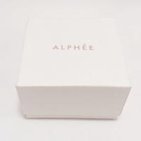 Estilo de papel bonito da tampa e da base do logotipo do ouro da folha da caixa de papel de Boxesfancy da joia