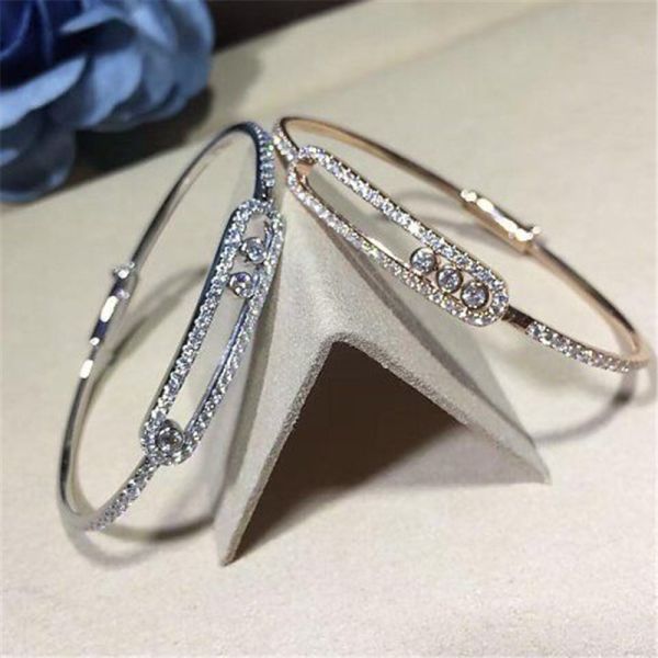 Jewelry factory in Shenzhen, China Mk  bracelet 18k white gold yellow gold rose gold diamond bracelet