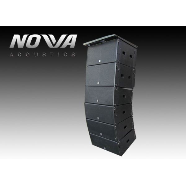 Compact Line Array Church Speakers Systems With 3" Compression Speaker