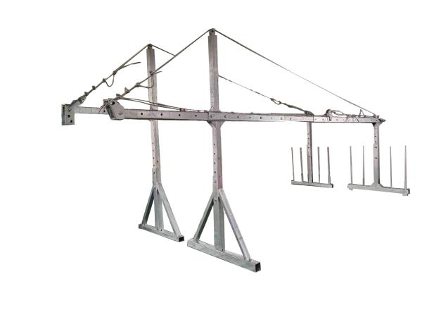 Bolt Type Suspended Platform For Painting 8.3m/min Hot Galvanized Steel