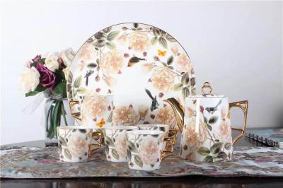 Delightful Assorted Colors 6Oz Cappuccino Coffee Cups With Saucers