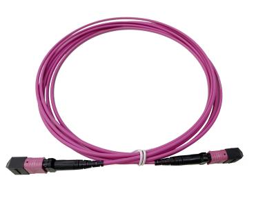 12cores OM4 Fiber Optic MTP MPO Cable Patch Cord for Optimal Network Performance Data Center