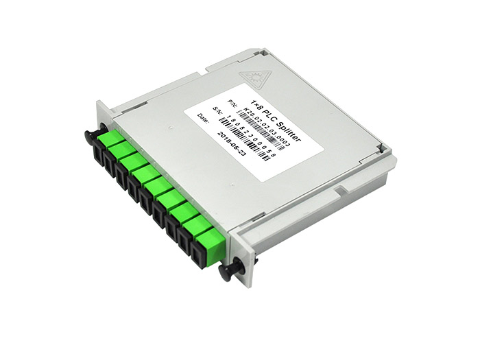 1x8 Splitter PLC кассеты SC APC симплексный SM MM