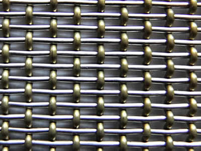 2mm 1.2m Width Crimped Woven Wire Mesh For Cages