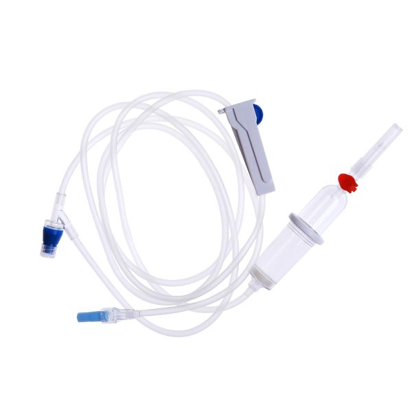 Sterile disposable iv infusion set Precision Flow Control Medical CE Approval