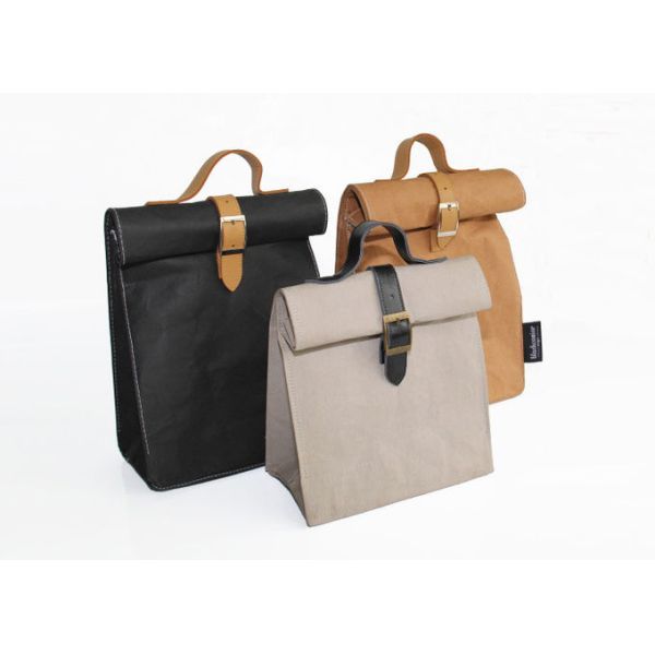 Custom Environmental Recycled Waterproof Reusable Wsahble Dupont Tyvek Paper Tote Bag Handbag