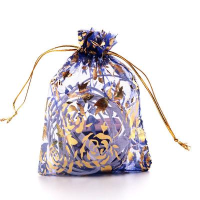 Clear Organza Drawstring Gift Bags 5x7 7x9 9x12 Jewelry Packaging