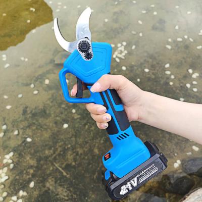 Brushless Electric Pruner Shears Cordless Rechargeable Fruit Tree Branch Cutter Electric