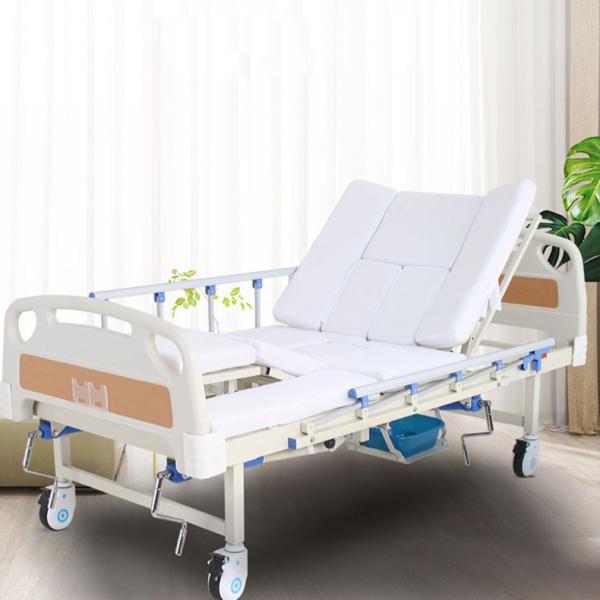 2000*900mm Urinal Closed Hospital Patient Bed Back Starting Leg Lift