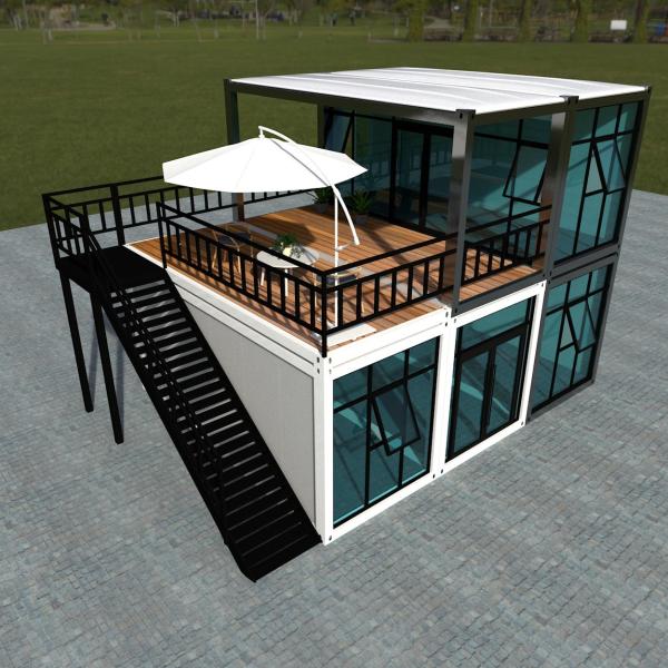 20 Ft 40 Ft Prefabricated Shipping Container Warehouse with EU Standards Steel Panels