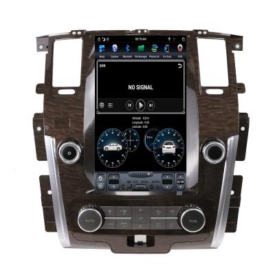 PX6 Android 9.0 Patrol Nissan Sat Nav Tesla Style Head Unit Touch Screen