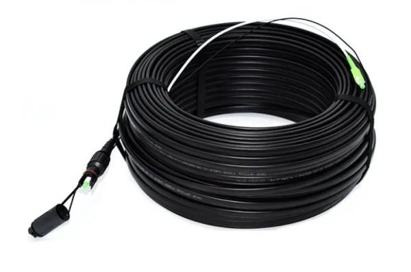 Cabo pendente impermeável exterior de conjunto de cabo da fibra de G657A2 FTTH