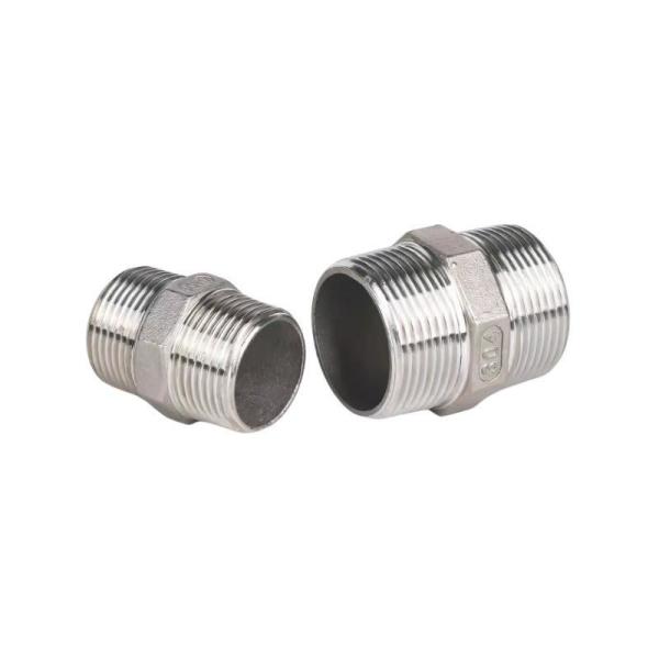 Distribuição do fio US 1/Piece 1/2 aço inoxidável 304 tubos de ajuste parafuso hexadecimal