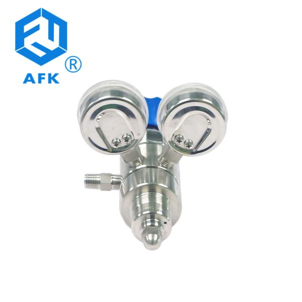 Regulador de pressão de aço inoxidável do butano 500psi 316L do acetileno