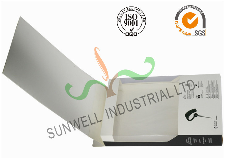 Коробка умного шлемофона бумажная упаковывая, складная упаковка картонных коробок