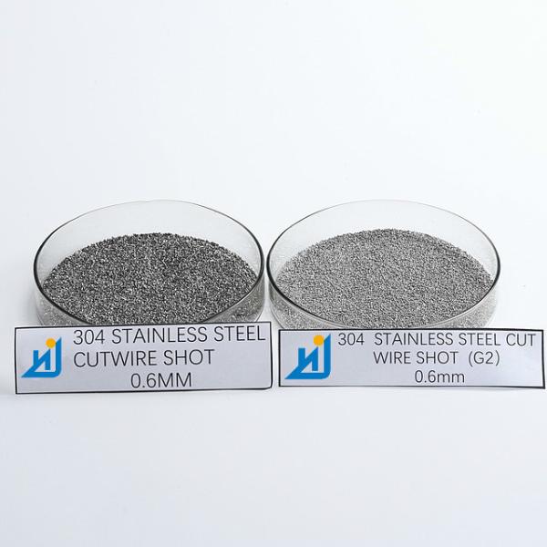 0.1-1.0mm Abrasive Grain Stainless Steel Shot Chronital / Stainless Steel Cut Wire Shot