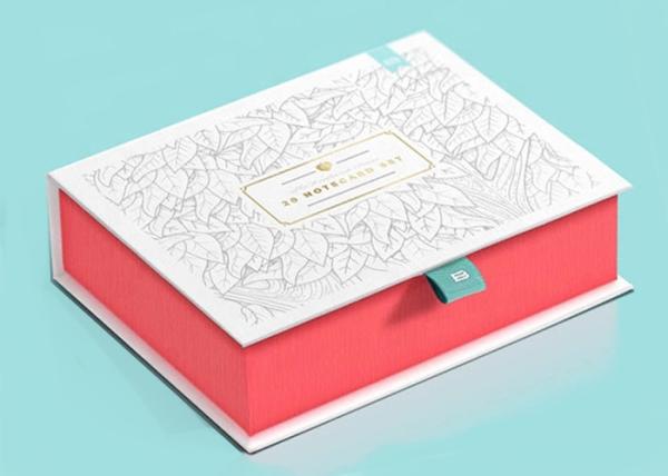 Custom Design And Gold Hot Stamping Logo Cosmetic Gift Packaging Boxes