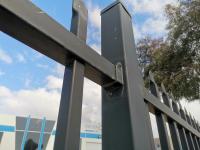 Clôture tubulaire en aluminium à 3 rails de 6 pieds de haut pour résidentiel