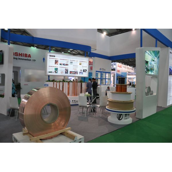 Copper Foil Oxygen Free Copper Roofing Strips For Electrical Equipment