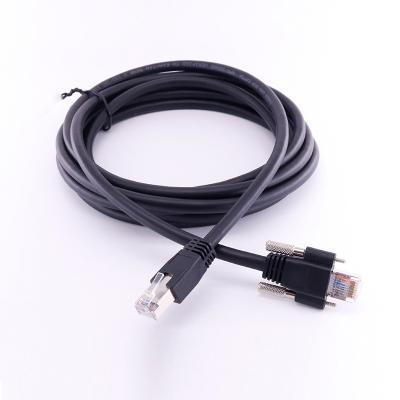 RJ 45 Connector OD5.0mm 8pin Ethernet Network Cable For Camera
