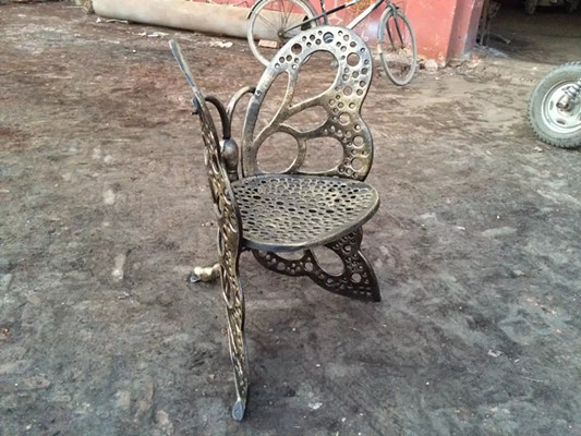 Classical European Cast Iron Table And Chairs Aluminum Patio Furniture