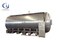 Tanque de conservação de madeira industrial de autoclave de curagem de borracha personalizada