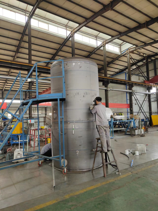 30 M3 Meilleur réservoir de stockage de liquide cryogénique vertical pour une station de remplissage