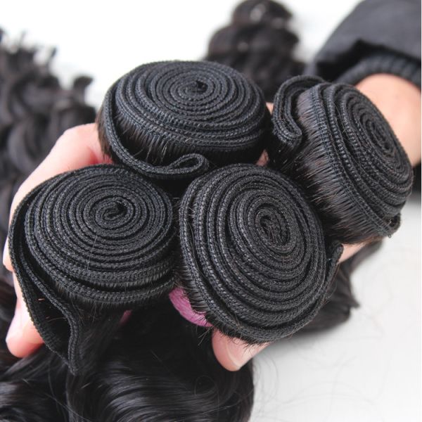 Hot selling Grade 6A 100% Brazilian Remy virgin hair, deep weave human hair weave,hair weft, hair extension