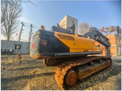 50 Tons 550LVS Used Hyundai Excavator Stable Operation With Bucket Capacity 3.6m3