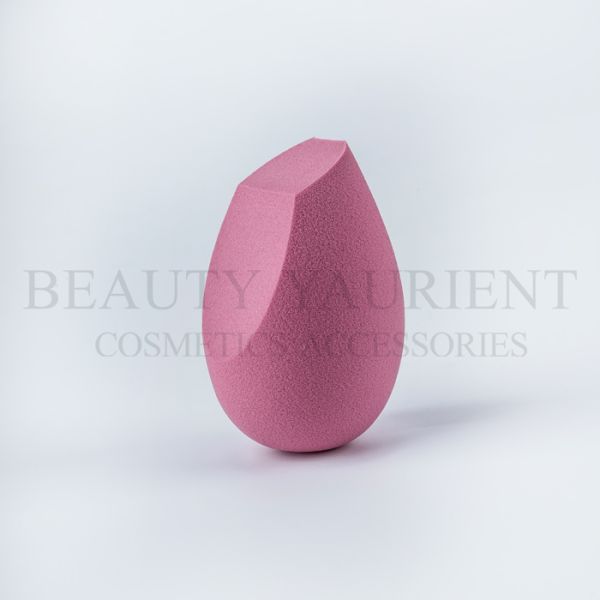 Big Flocking Pink Egg Blender Makeup Puff Sponge 25g Environmental Friendly