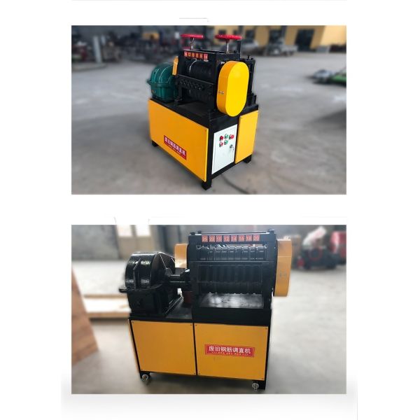 Efficiently Straighten 4-25mm Diameter Bars with this Steel Bar Straightening Machine