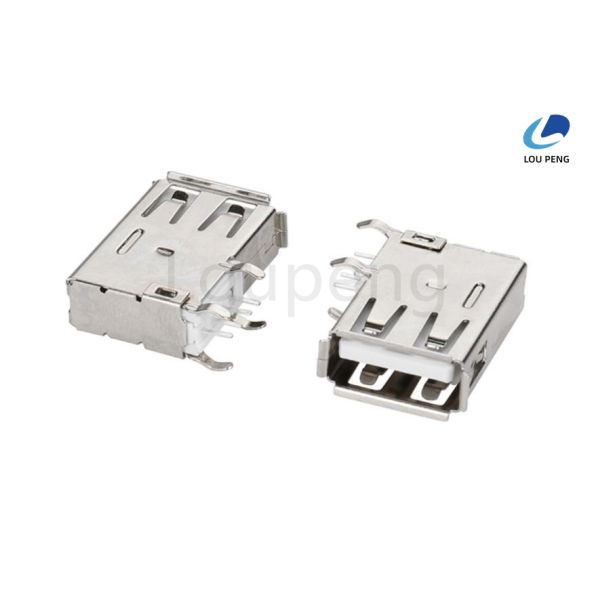 Solder Assembly USB Connector Using PBT / LCP 30 Percent Glass Fiber Insulator Material UL94V0 Supporting USB 2.0 USB 3.0 USB 3.1 Micro USB MINI USB