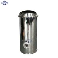 Aço inoxidável 40 polegadas 5 micron cartucho pp filtro multi saco caixa de filtragem de óleo cbd filtragem de óleo cbd separador de óleo