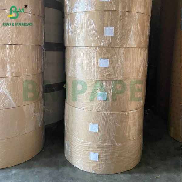 Papel para etiquetas con recubrimiento de un lado C1S Brillante 90gm Para la industria del etiquetado